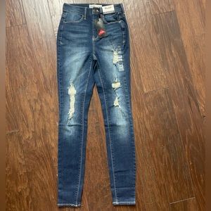 Juniors Mudd size 1 high rise jeggings